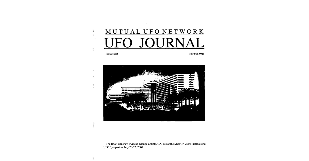 MUFON UFO Journal 2001 2. February