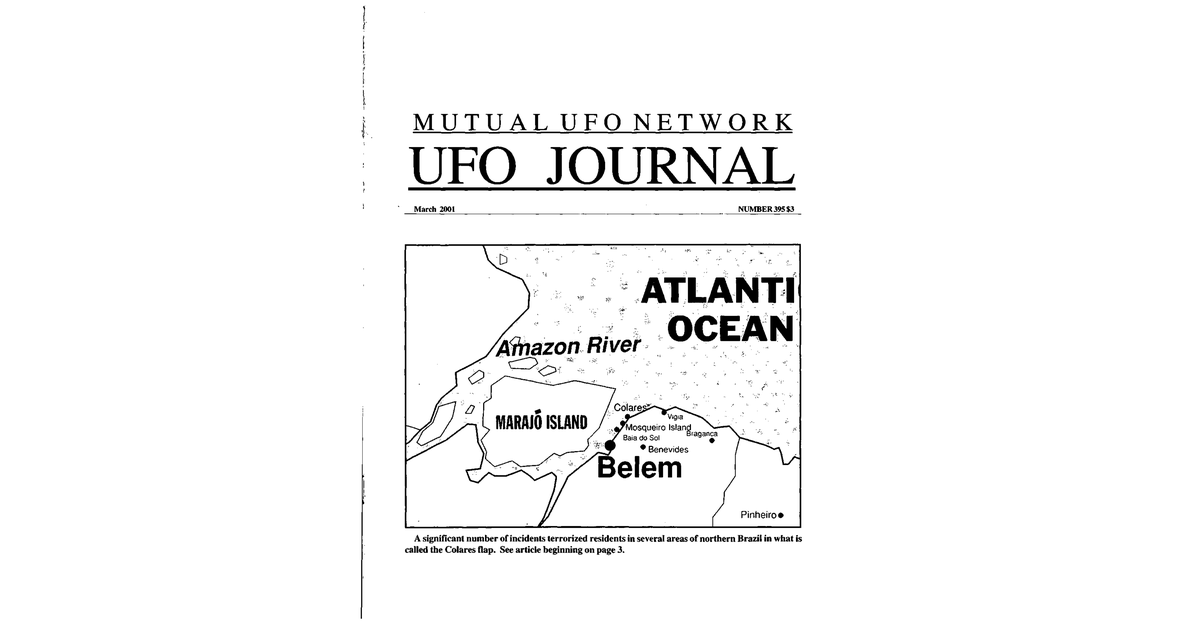 MUFON UFO Journal 2001 3. March