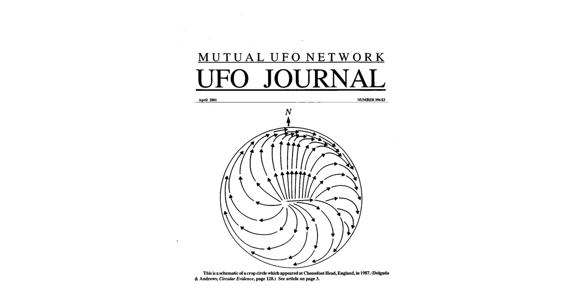 MUFON UFO Journal 2001 4. April