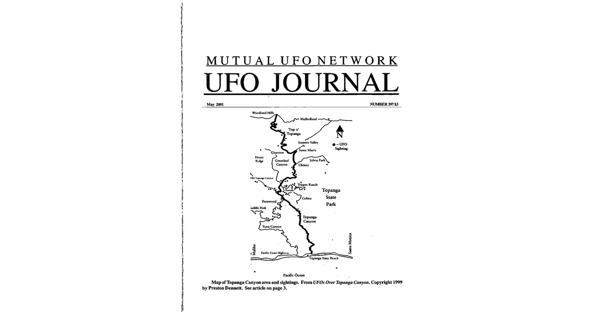 MUFON UFO Journal 2001 5. May
