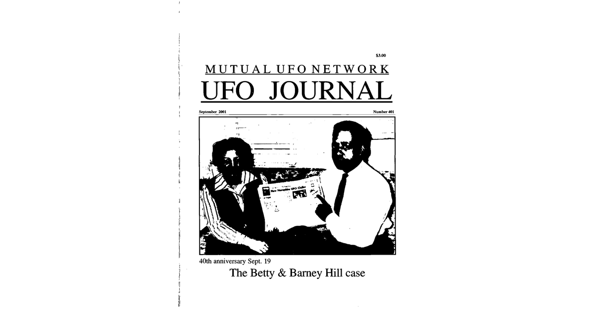 MUFON UFO Journal 2001 9. September