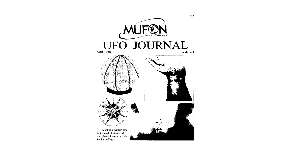 MUFON UFO Journal 2002 10. October