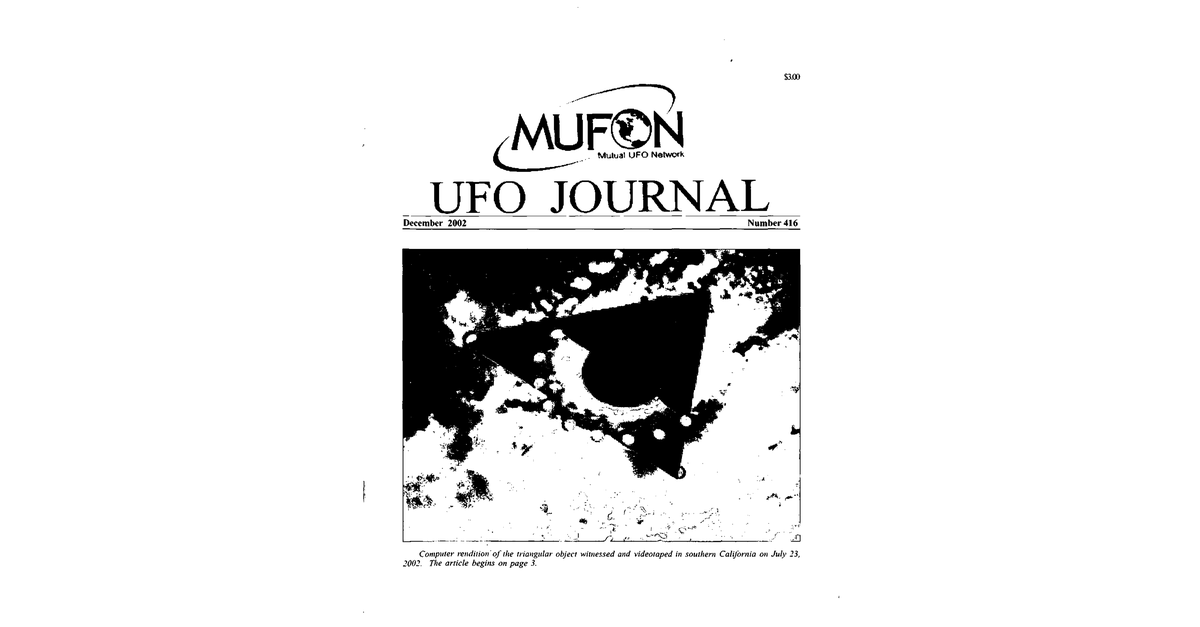MUFON UFO Journal 2002 12. December