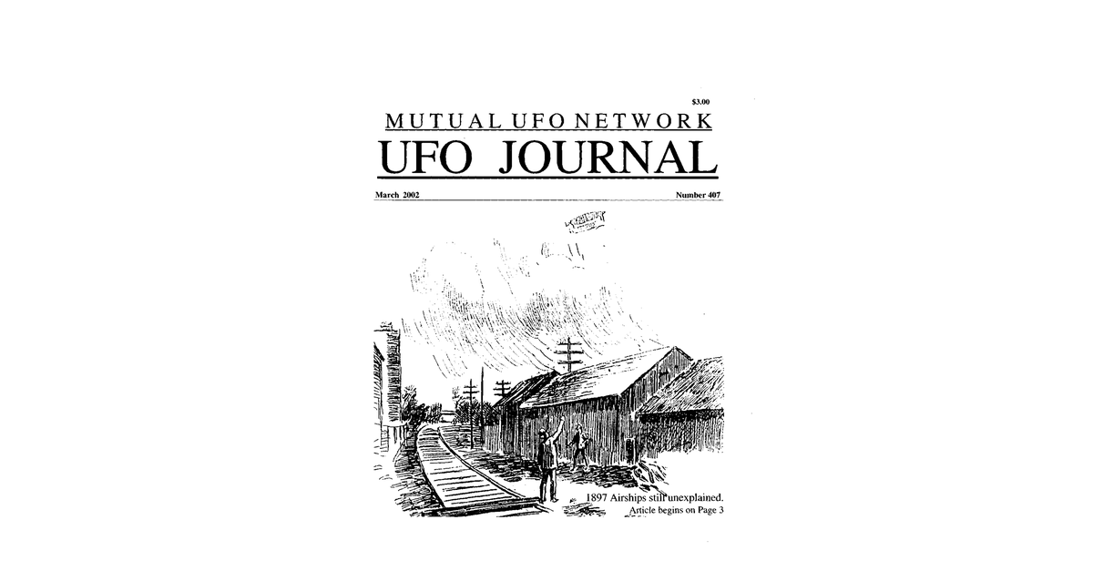 MUFON UFO Journal 2002 3. March