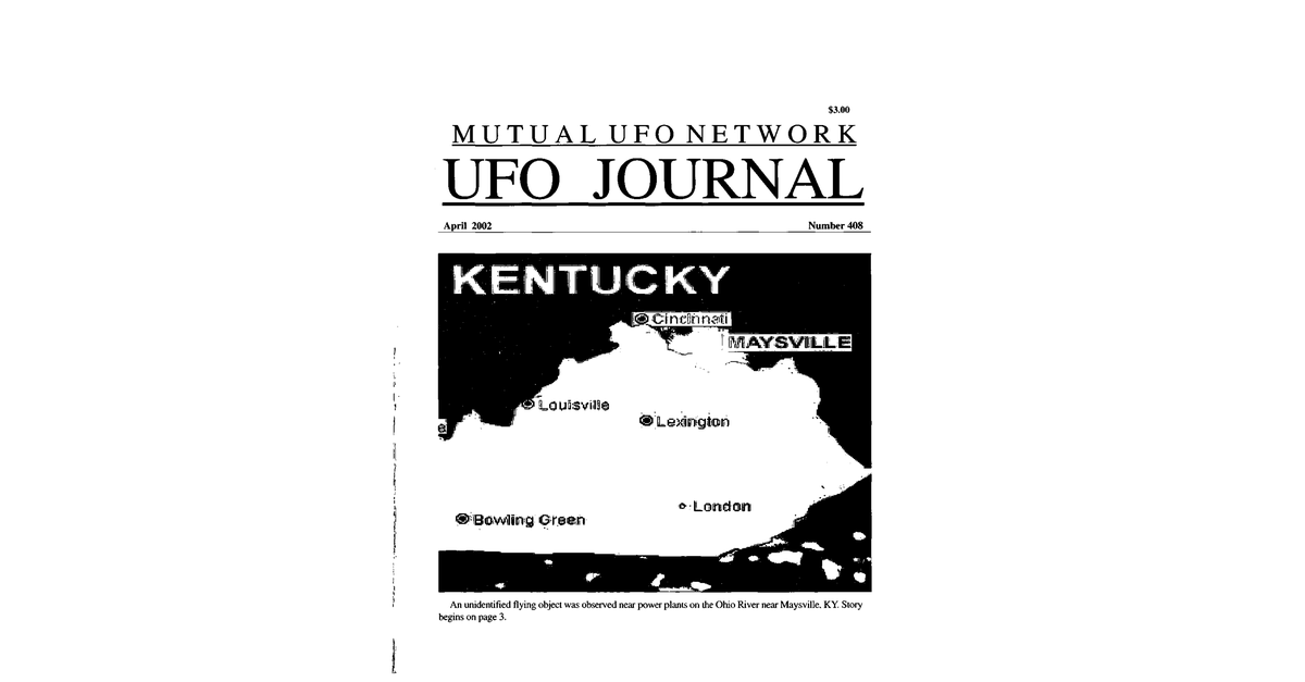 MUFON UFO Journal 2002 4. April