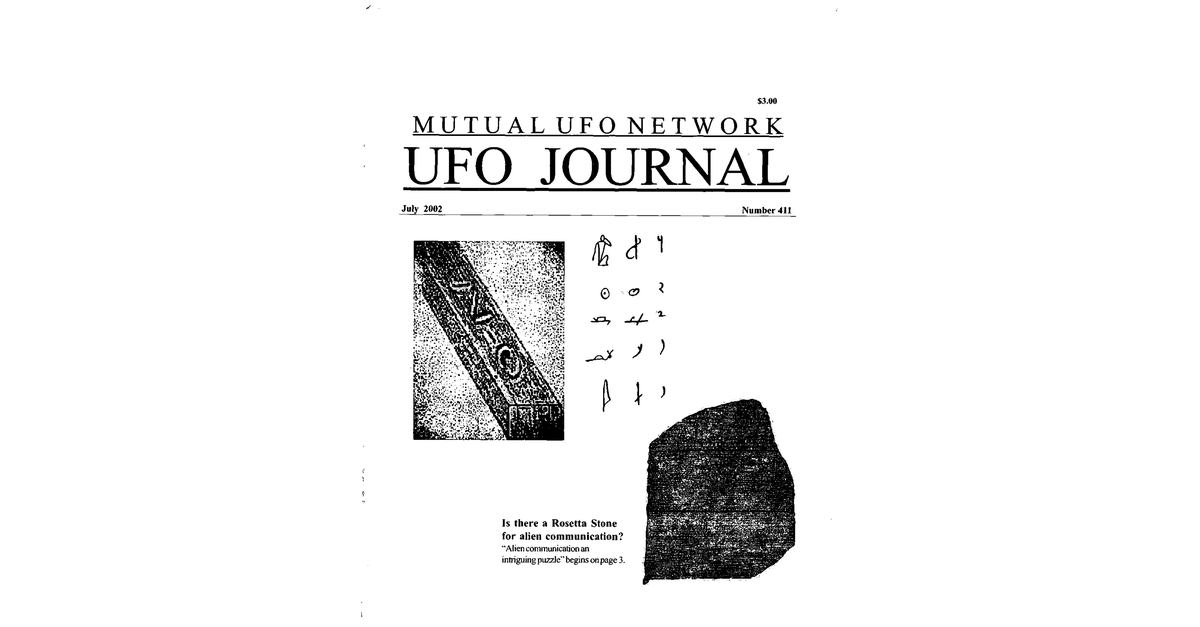 MUFON UFO Journal 2002 7. July