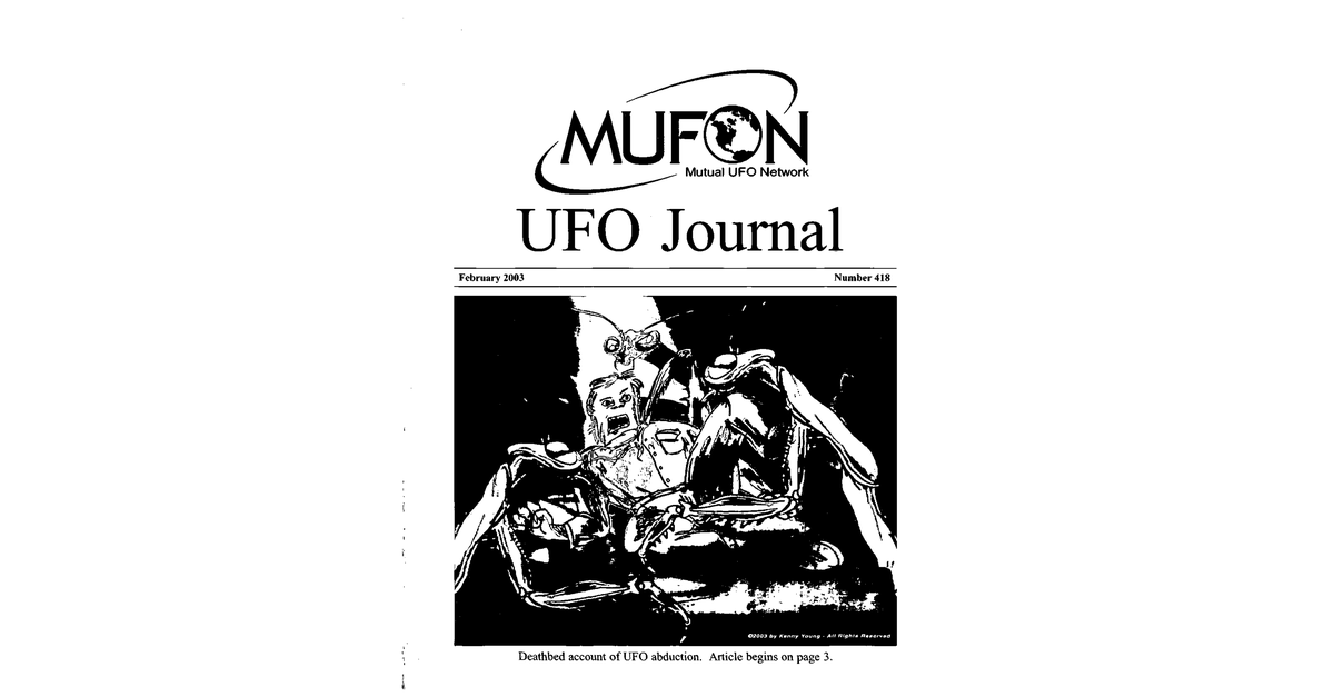 MUFON UFO Journal 2003 2. February