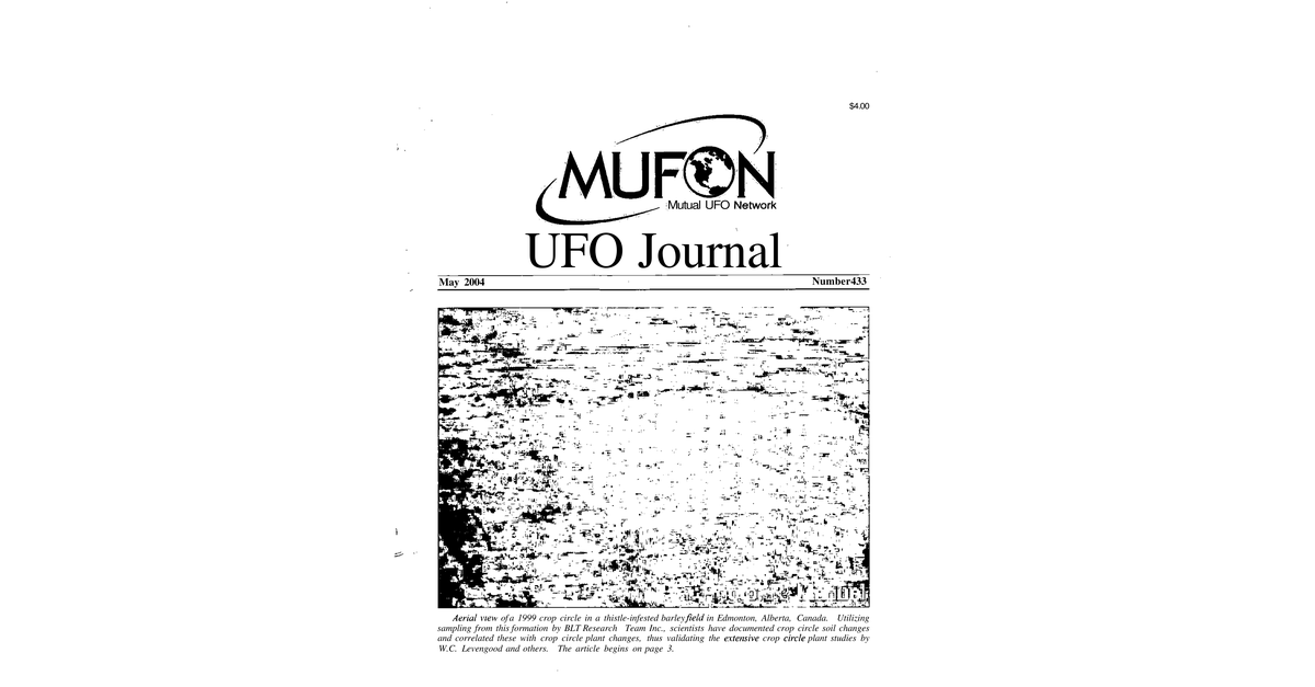 MUFON UFO Journal 2004 5. May