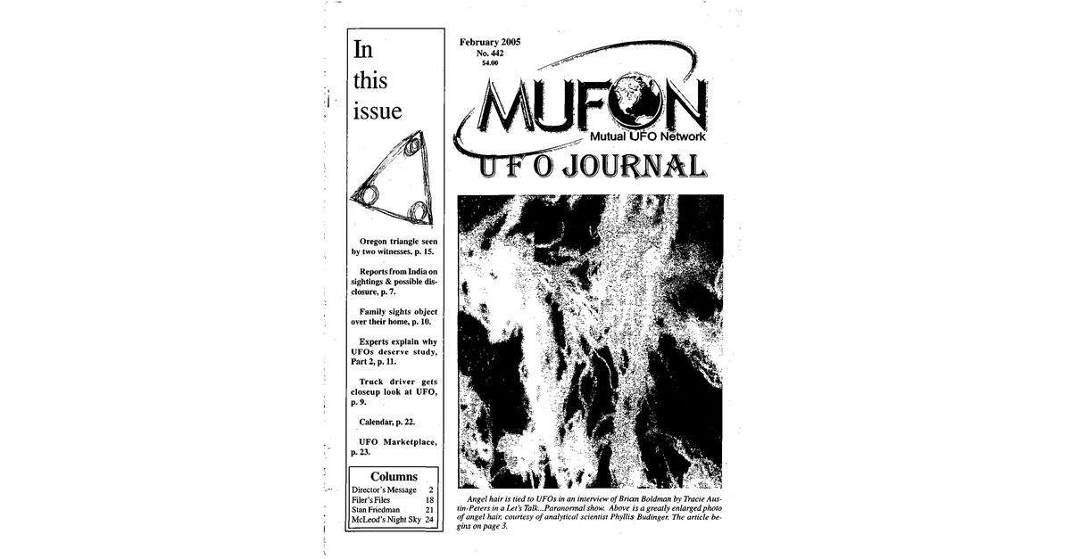 MUFON UFO Journal 2005 2. February