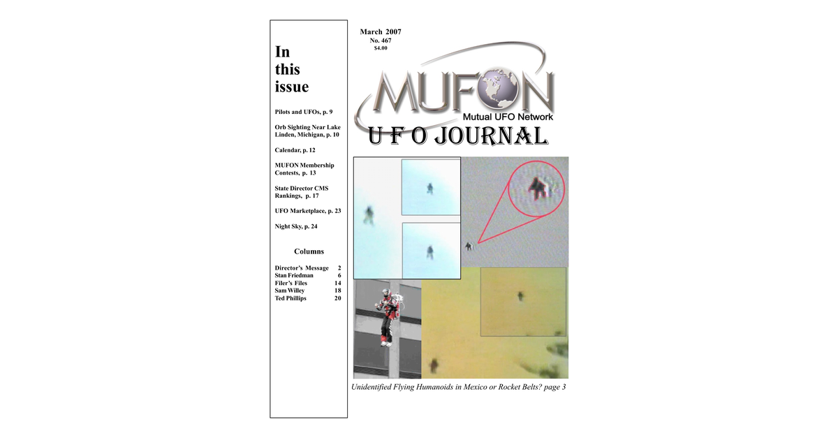 MUFON UFO Journal 2007 3. March