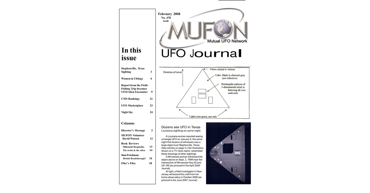 MUFON UFO Journal 2008 2. February