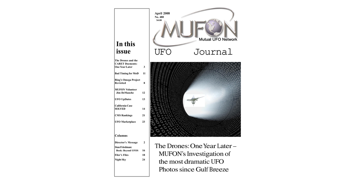 MUFON UFO Journal 2008 4. April