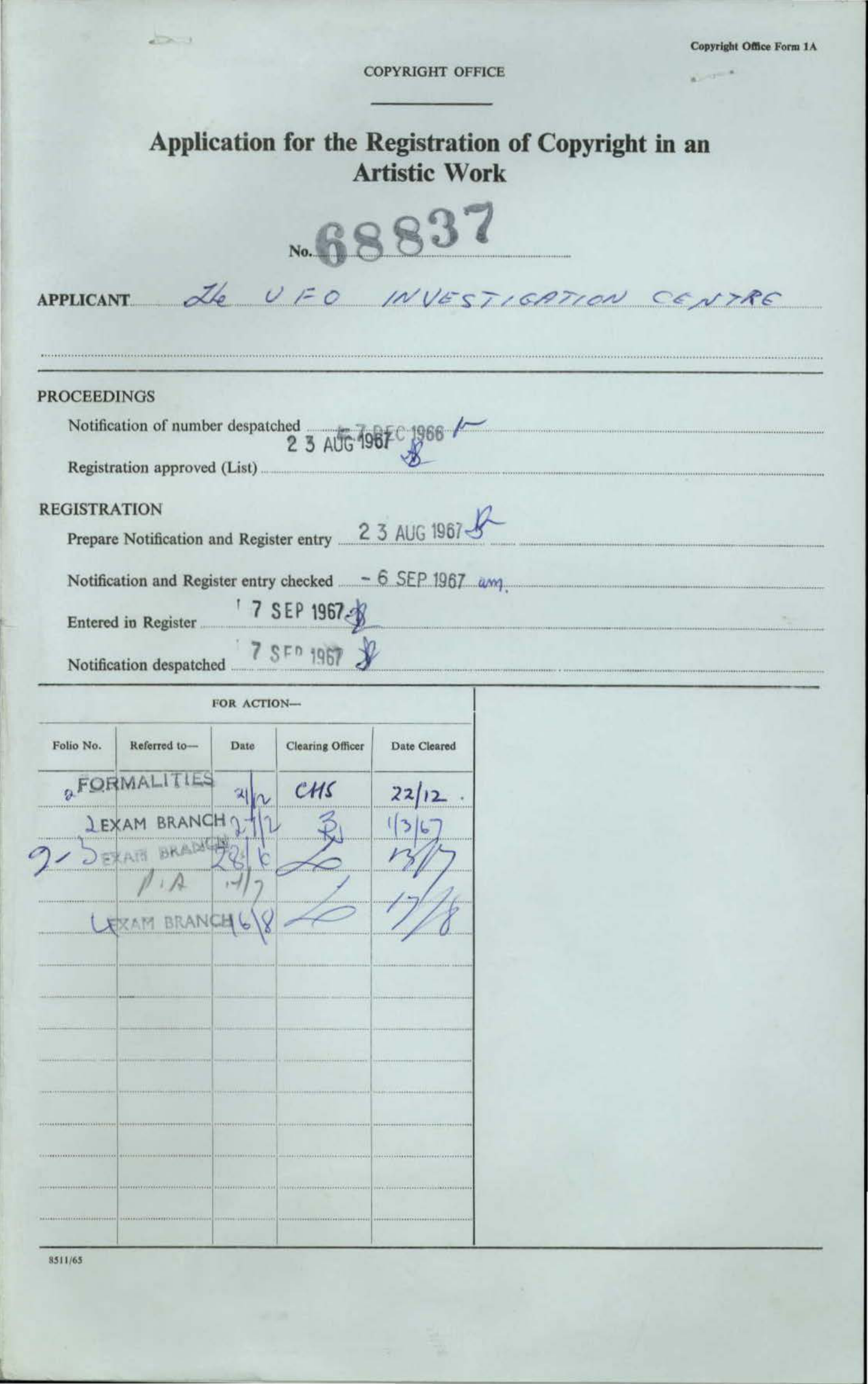 No. 38 — File A1336 68837 (4999213)