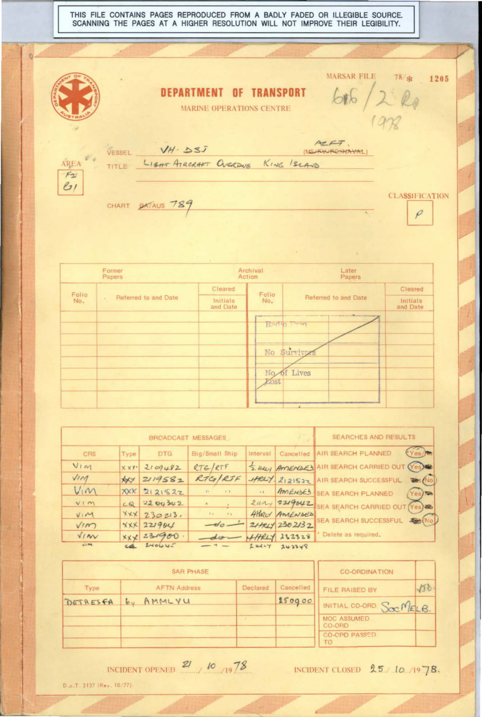 No. 41 — File A4703 1978–1205 (11485989)