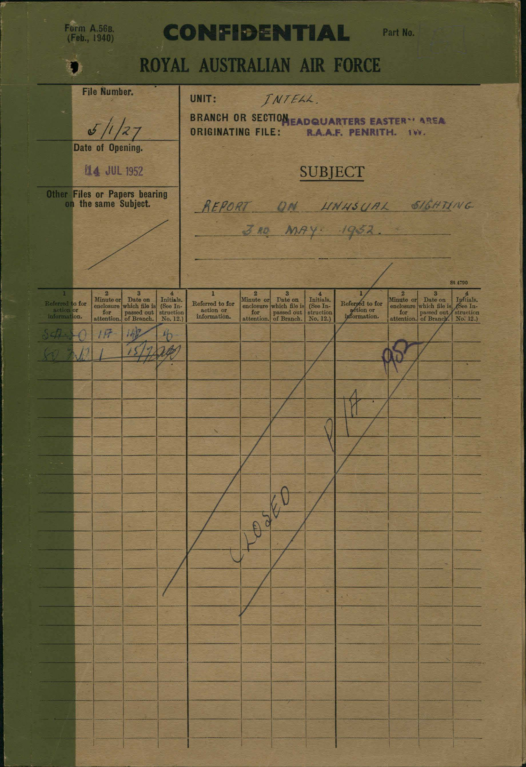 No. 54 — File A11066 5/1/27 Part B (3315433)