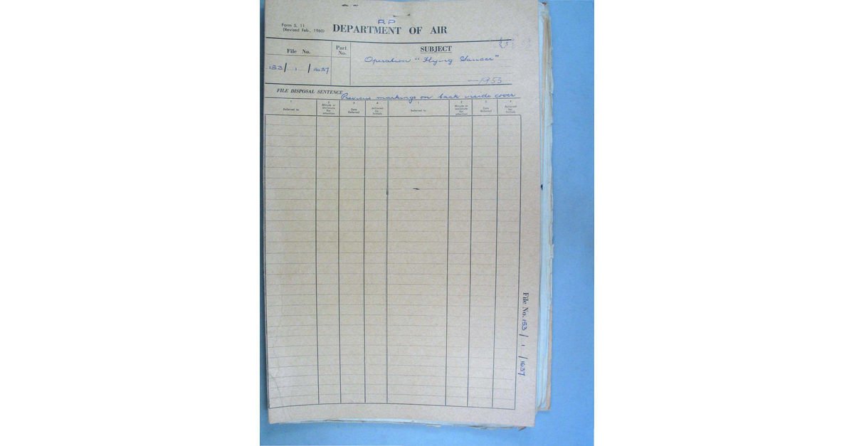 Australia UFO Disclosure 36, 68p File A705 153 1 1637 3324110