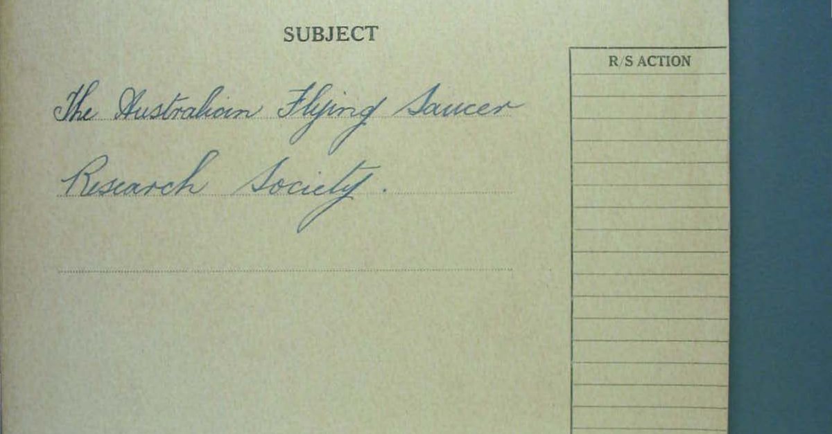 Australia UFO Disclosure 39, 2p Australian Flying Saucer Research Society File A1533 1956 2773 1184434