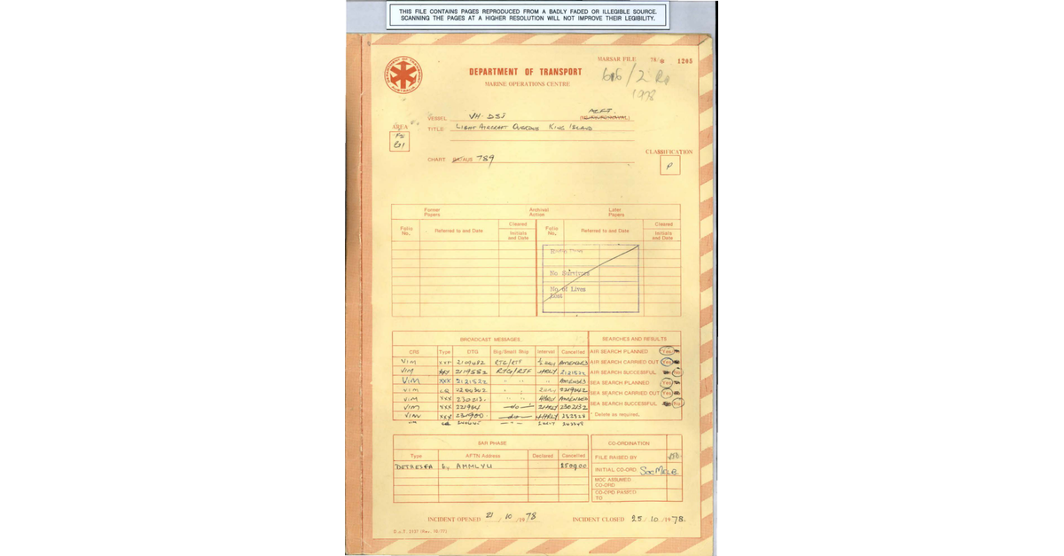 Australia UFO Disclosure 41, 217p File A4703 1978 1205 11485989