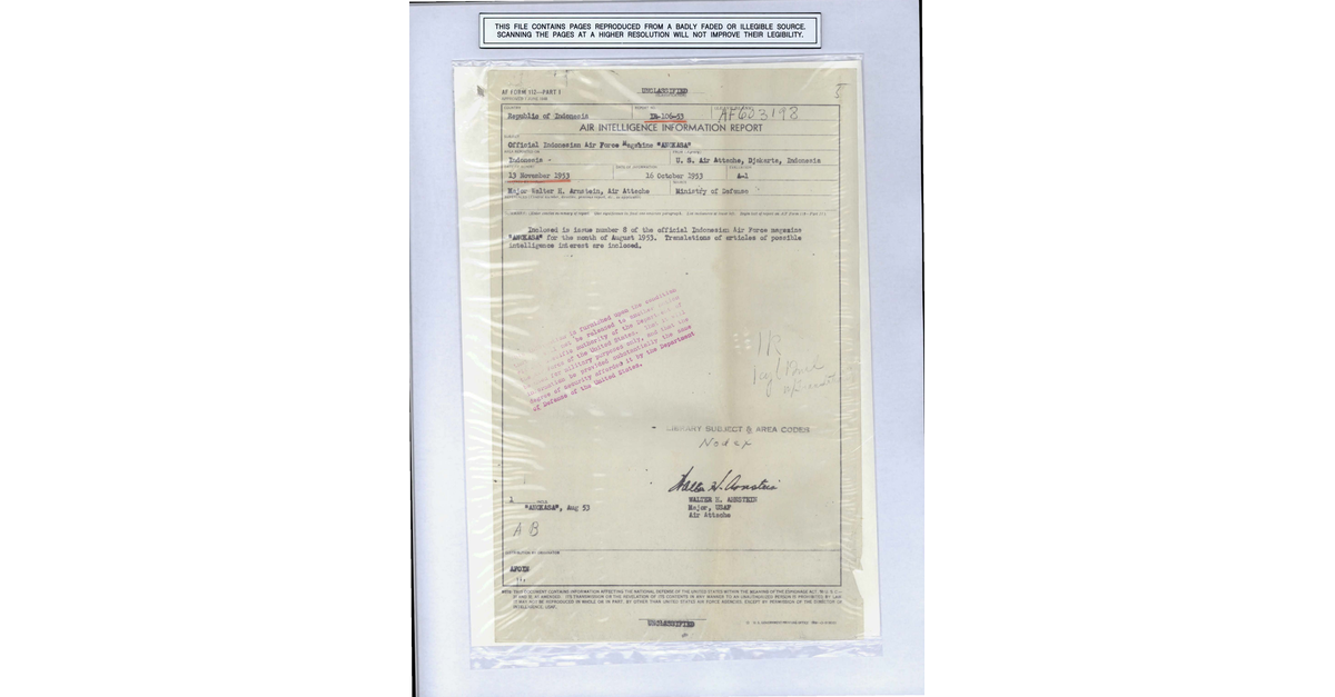 Australia UFO Disclosure 59, 211p File B5758 21 1 387 Part 2 3083715