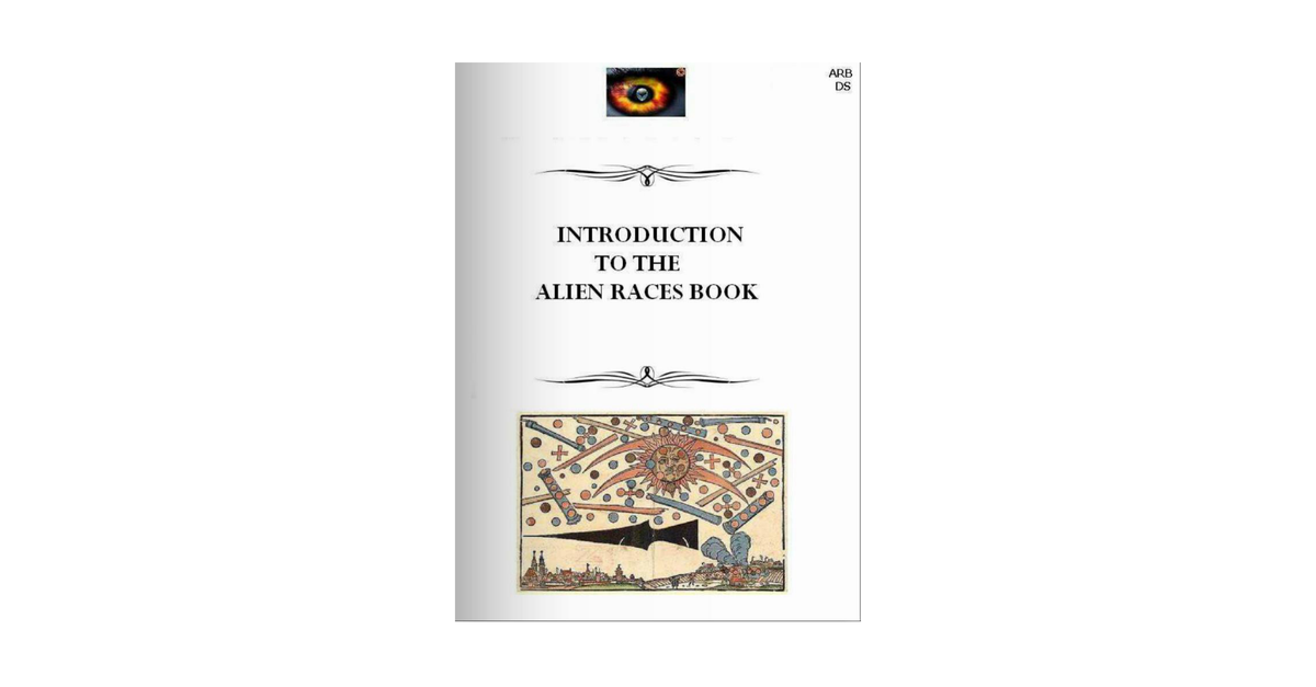 Introduction To The Alien Races Book Top Secret Book Of Russians