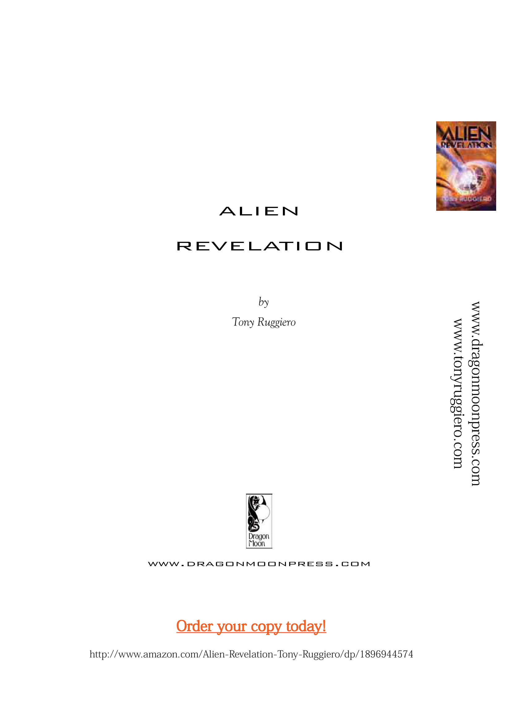 Alien Revelation Tony Ruggiero
