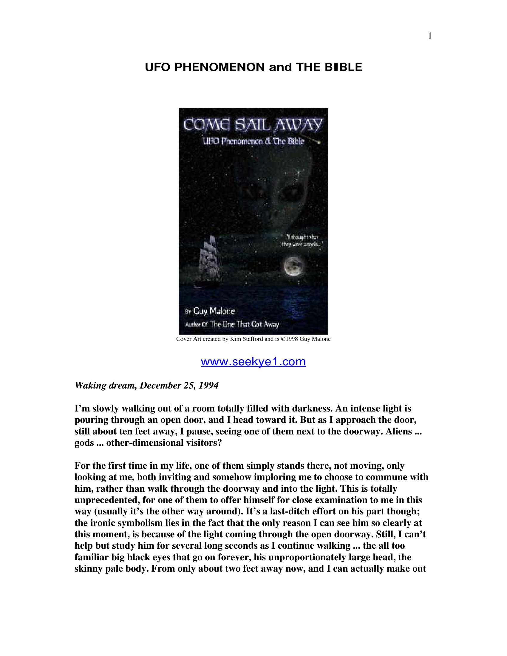 Come Sail Away Guy Malone