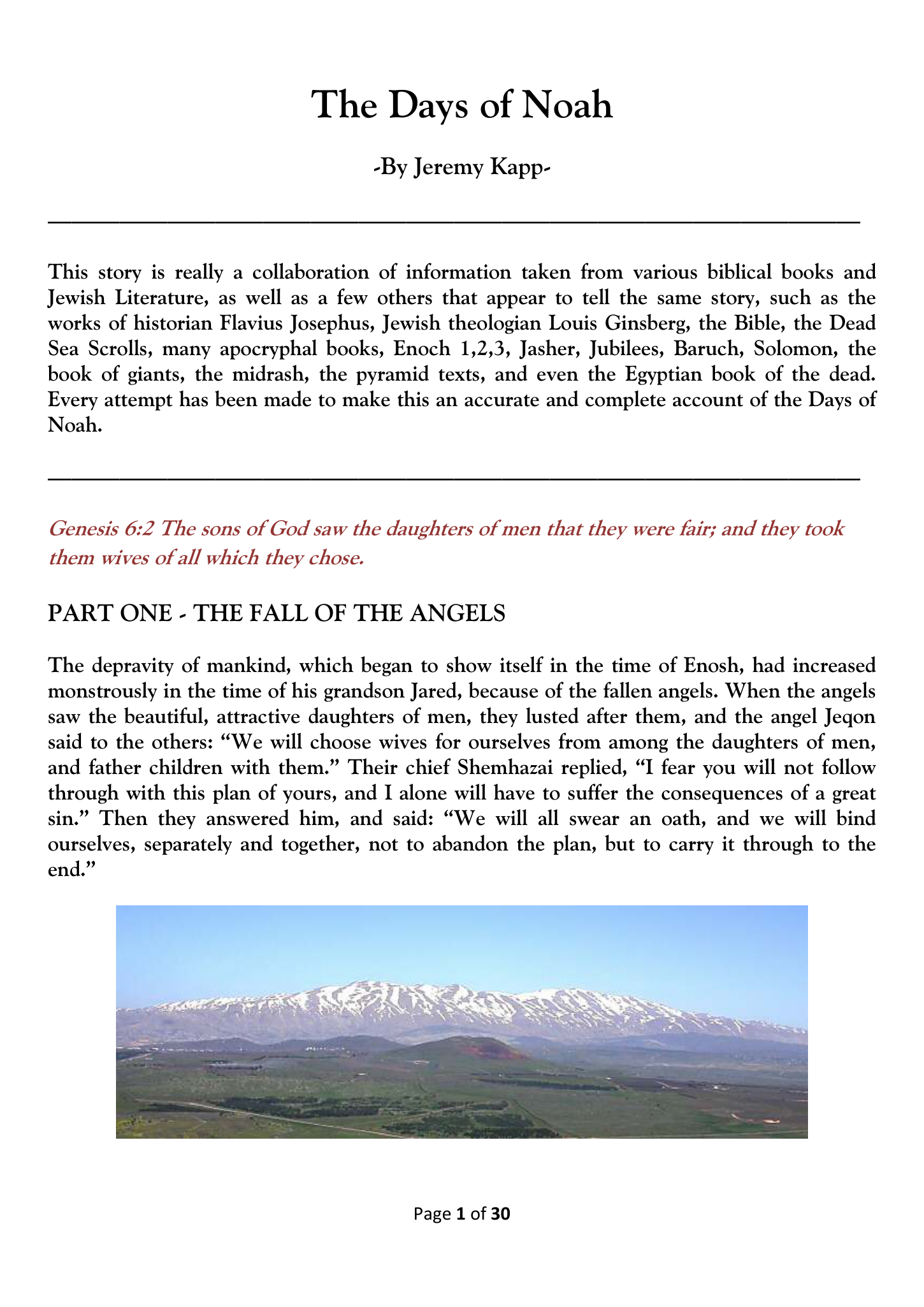 Giants, Nephilim, And The Ancient Egyptians Jeremy Kapp