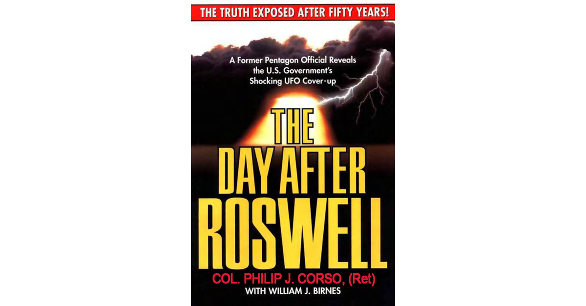 The Day After Roswell Philip J Corso