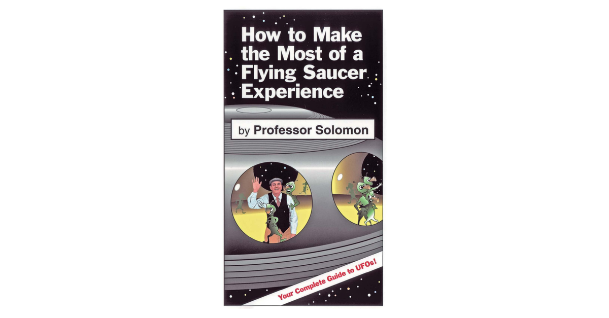 Flying Saucer Experience Professor Solomon