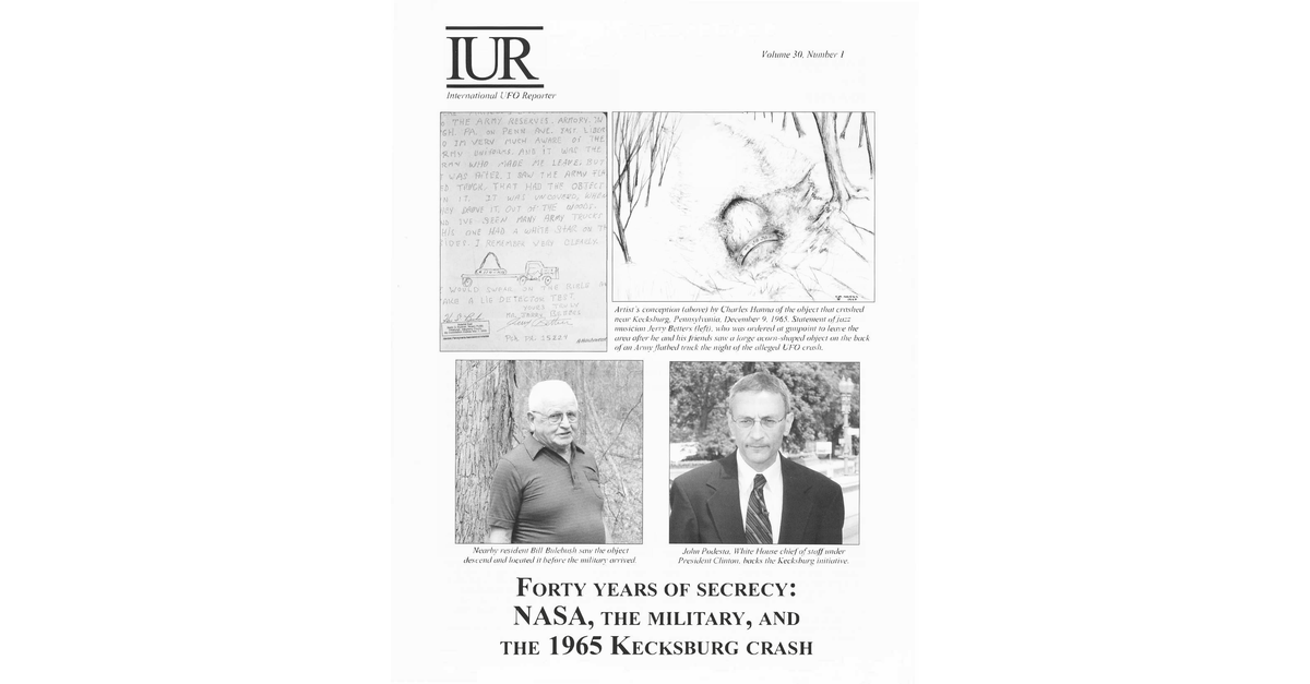 International UFO Reporter 2005 V30