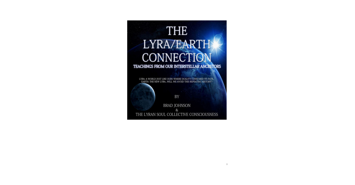 Lyra Earth Connection Brad Johnson