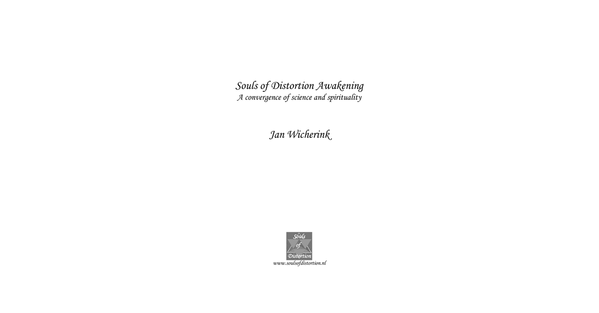 Souls Of Distortion Awakening Jan Wicherink