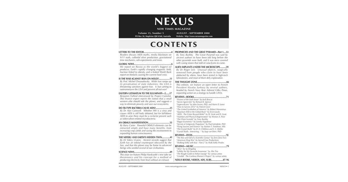 Nexus 1505 New Times Magazine