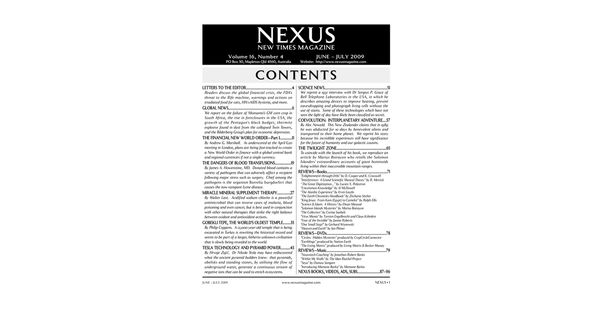 Nexus 1604 New Times Magazine