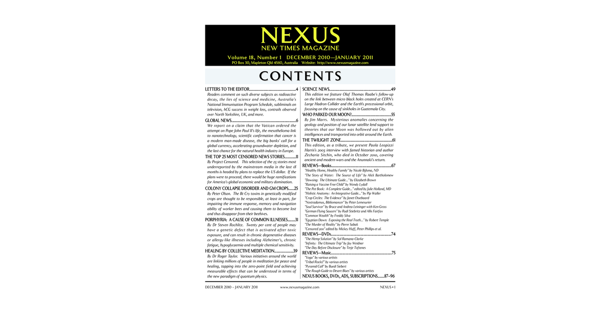 Nexus 1801 New Times Magazine