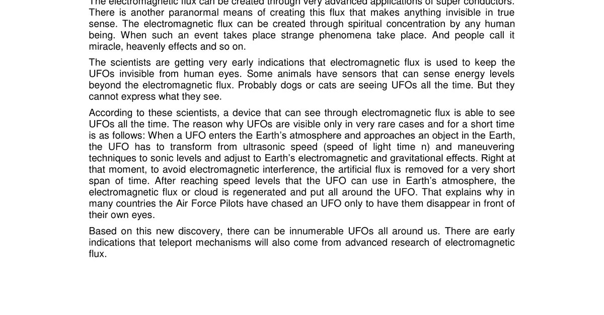 CSETI 08 UFOs Visible in the Infrared Spectrum