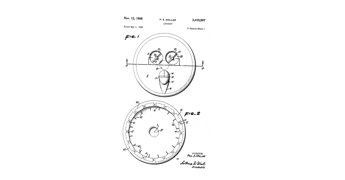 US Disclosure UFO Patents