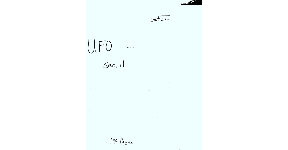 UFO Part 16 Of 16