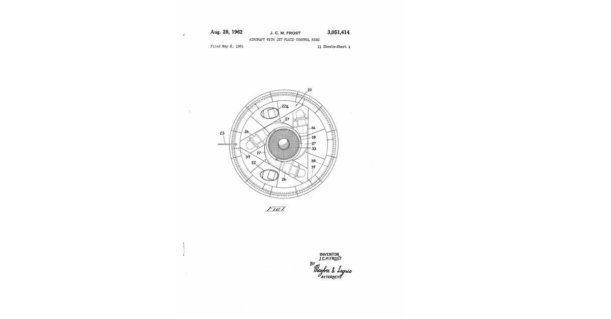 USA UFO Patents 21 40 302p