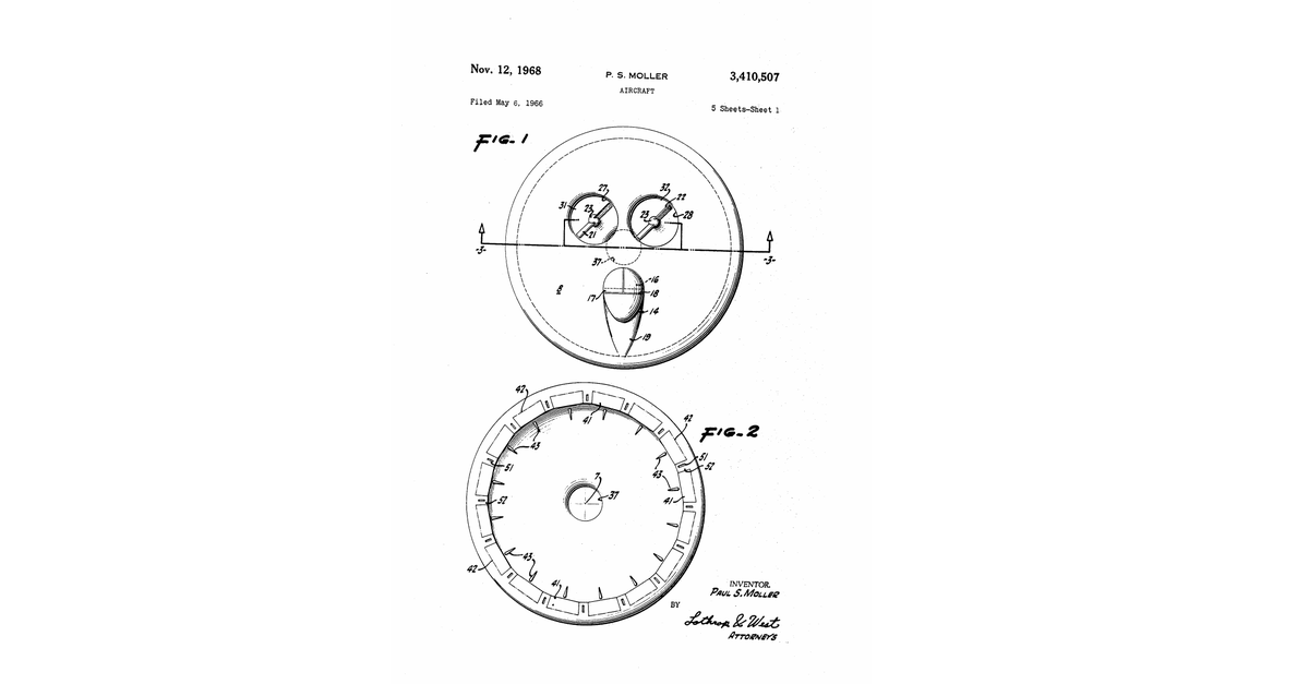 USA UFO Patents 41 60 141p