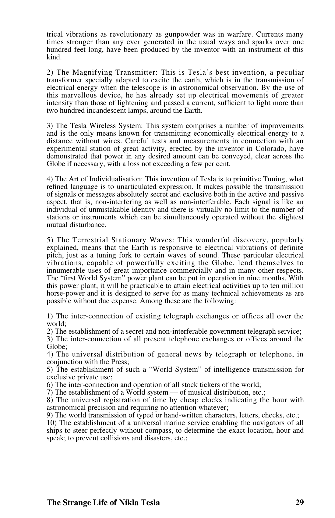 The Strange Life Of Nikola Tesla