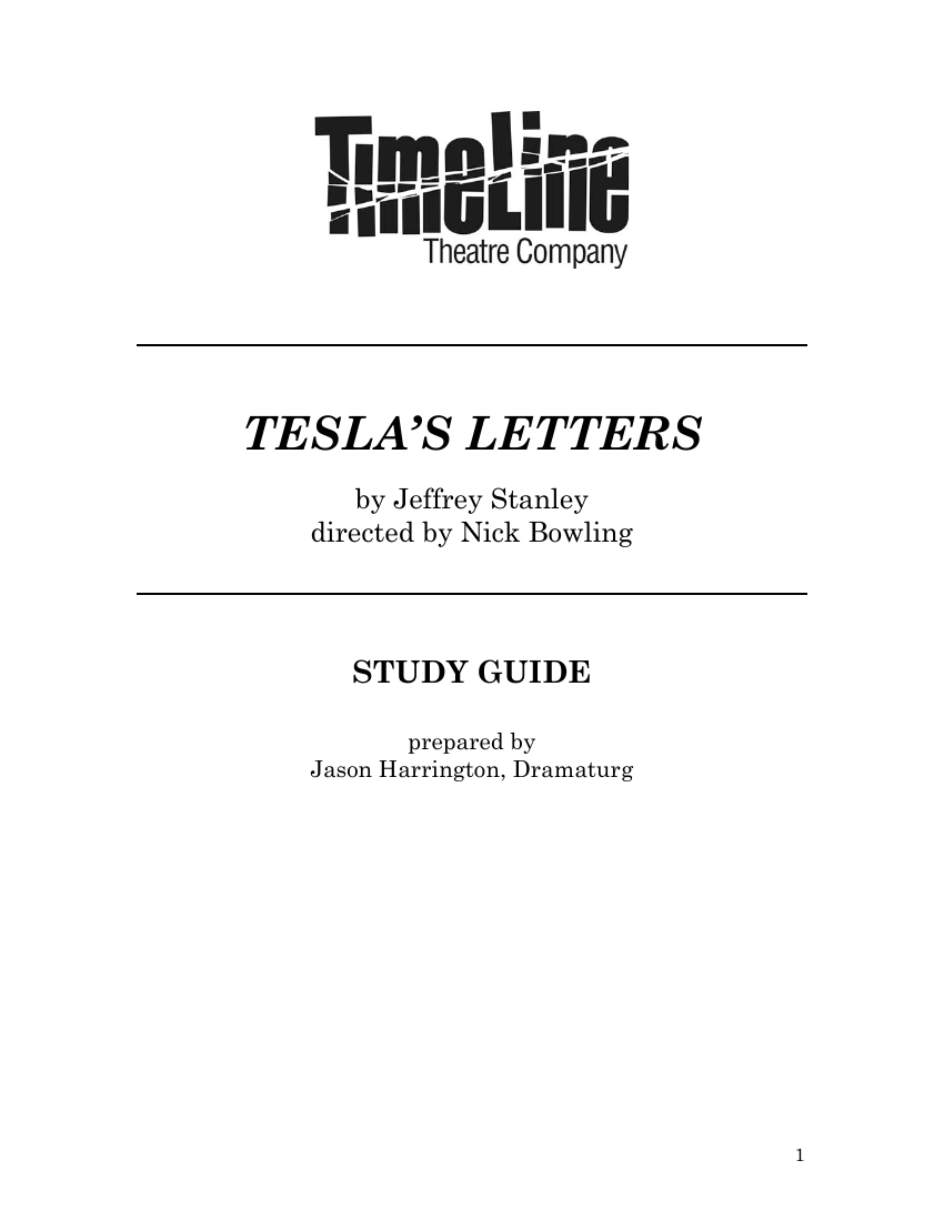 Patent Tesla-Letters-Timeline — page 1