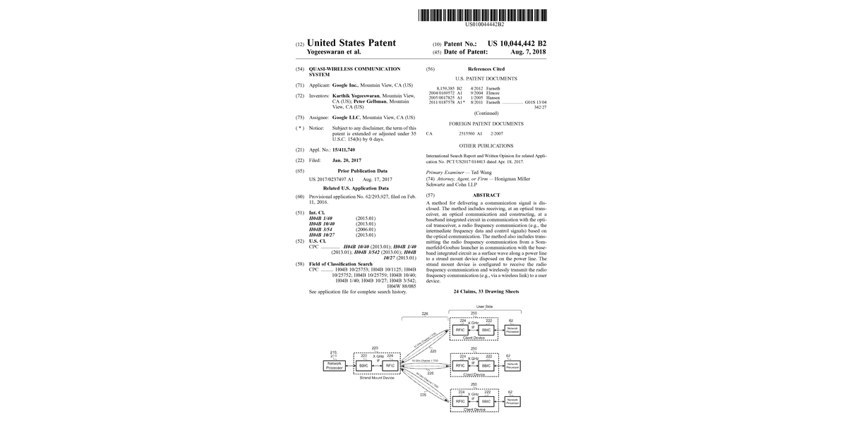US 10044442