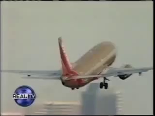 Scary UFO or Missile Follows Plane