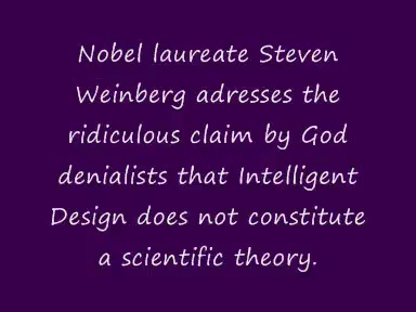 Steve Weinberg Discusses Intelligent Design and Its Compatibility with Science